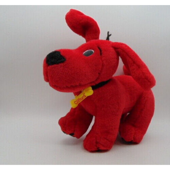 Clifford the Big Red Dog 10" Plush Vintage 2000 Scholastic with Poseable Ear - Picture 1 of 11